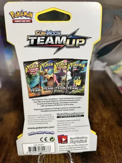 NEW Pokemon TCG TEAM UP Sleeved Booster Pack Rare Gengar Art - Image 2