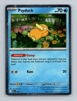 Pokemon TCG - Psyduck - MEP 007 (Cosmo Holofoil) - Mega Evolution Promos - Image 1