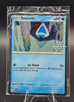 Pokemon TCG Snorunt 037/182 Holiday Calendar Cosmo Holo Sealed 🧊 - Image 1