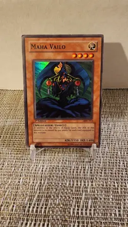 🔥YUGIOH MAHA VAILO MRL-012 HOLO 1ST EDITION NEVER PLAYED SPELLCASTER/EFFECT🔥 - Image 1