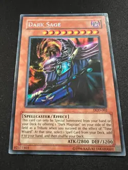 Yu-Gi-Oh! Dark Sage (LP/MP) DOD-002 Dawn of Destiny Xbox Limited Edition - Image 1