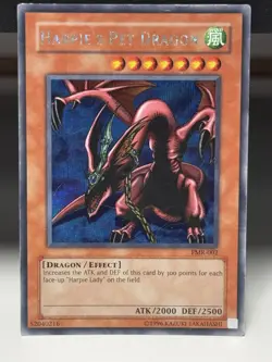 Harpie's Pet Dragon (Forbidden Memories) FMR-002 Yu-Gi-Oh! Video Game #2 - Image 1