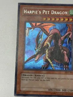 Harpie's Pet Dragon (Forbidden Memories) FMR-002 Yu-Gi-Oh! Video Game #2 - Image 5