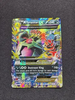 M Tyranitar EX 43/98 - 42/98 Ancient Origins Ultra Holo Rare NM Pokemon Card - Image 1