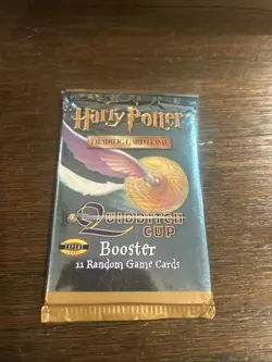 Harry Potter Trading Card Game Quidditch Cup Booster Unopened Pack 11 Cards NEW - Image 1