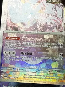 Pokemon Card Flutter Mane 043/131 MasterBall Prismatic Evolutions Near Mint - Image 2