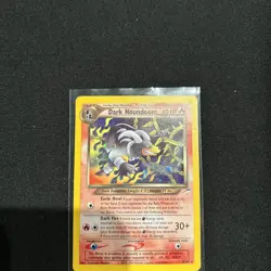 Pokemon Card - Dark Houndoom Neo Destiny 7/105 Holo Rare - Image 1