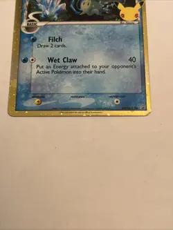 Pokemon Card Mimikyu SWSH136 Delta Species 25th Celebrations Black Star Promo - Image 2