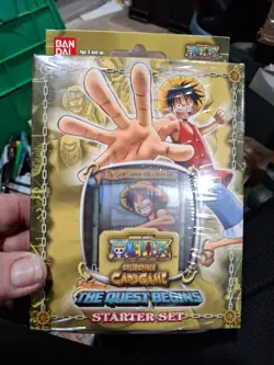 ONE PIECE CCG The Quest Begins Starter Set Card Game Deck Ban Dai Anime 2005 NEW - Image 1