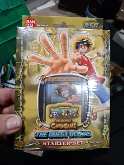 ONE PIECE CCG The Quest Begins Starter Set Card Game Deck Ban Dai Anime 2005 NEW - Image 2