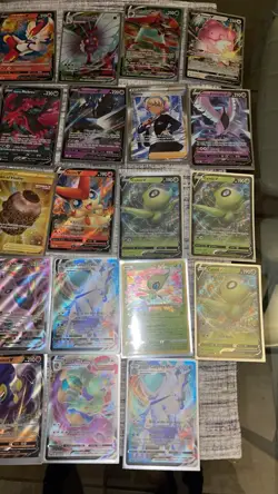 Pokemon Lot Variety Cards Vs And Vmax Preowned Good Condition - Image 4