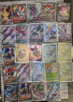 Pokemon Lot Variety Cards Vs And Vmax Preowned Good Condition - Image 5