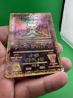 Ancient Mew Holo Pokemon Card PROMO - Damaged Creases in Pic - Image 3