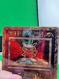 Ancient Mew Holo Pokemon Card PROMO - Damaged Creases in Pic - Image 5