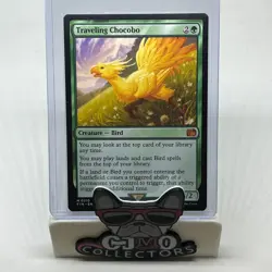 0210 Traveling Chocobo Final Fantasy MTG Card Mythic FIN Regular - Image 1