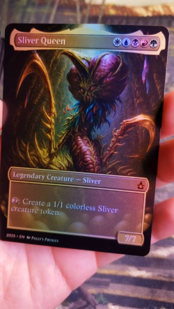 Sliver Queen FOIL Proxy Playtest Card with Custom Art Design - Image 2