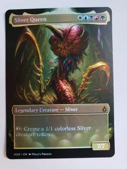 Sliver Queen FOIL Proxy Playtest Card with Custom Art Design - Image 4