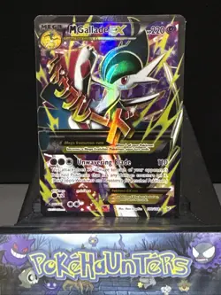 Pokemon Card M Gallade EX 100/108 XY Roaring Skies Rare Played - Image 1