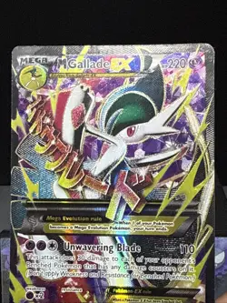 Pokemon Card M Gallade EX 100/108 XY Roaring Skies Rare Played - Image 2