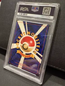 1996 P.M. Japanese Basic Charizard Holo Card #6 NM-MT PSA 8 - Image 3