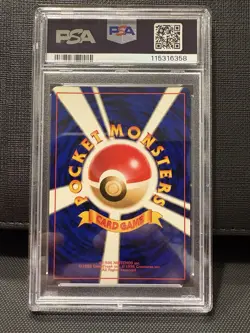 1996 P.M. Japanese Basic Charizard Holo Card #6 NM-MT PSA 8 - Image 4