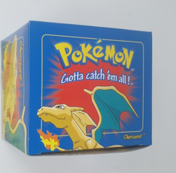 Pokemon Burger King 23k Gold Plated Trading Card Charizard Sealed In Blue Box - Image 1