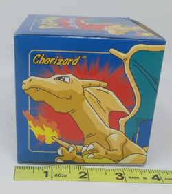 Pokemon Burger King 23k Gold Plated Trading Card Charizard Sealed In Blue Box - Image 2