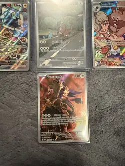 Lot Of 4 Pokemon Destined Rivals Full Art Card Lot Kangaskhan Greedemt Rotom - Image 2