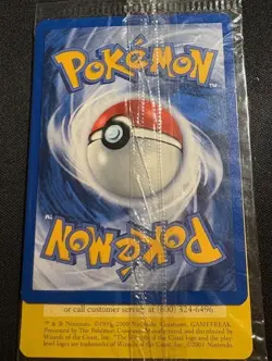 SEALED New Entei 34 Black Star Movie Promo Reverse Holo Neo Pokemon Card - Image 2