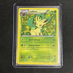 Leafeon BW87 HOLO Promo Sylveon Collection Pokemon Card Moderately Played - Image 1