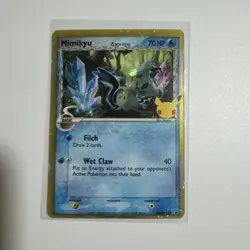 Pokemon Card TCG - Mimikyu Delta Species SWSH136 Promo Celebrations Near Mint - Image 1