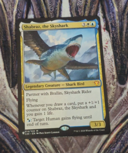 MTG - Shabraz, the Skyshark - The List - Mythic Rare - NM - Image 1