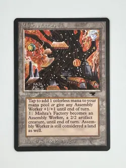 MTG MISHRA’S FACTORY (Fall) Antiquities Regular MT Magic The Gathering - Image 1