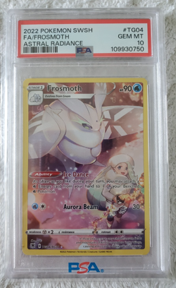 2022 Pokemon SWSH Frosmoth TG04/TG30 Astral Radiance PSA 10 FA Full Art Trainer - Image 1