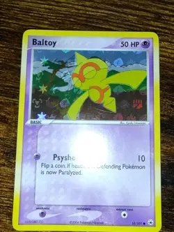 Pokemon Baltoy 52/101 Reverse Holo EX Hidden Legends - Image 2