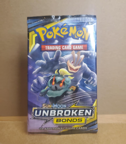 Pokemon Sun & Moon Unbroken Bonds Booster Pack Sealed Random Art - Image 1