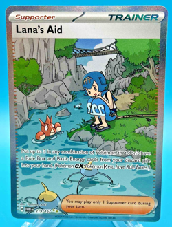 Pokemon TCG - Lana's Aid - 219/167 - SV06: Twilight Masquerade SIR - Image 1