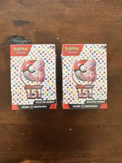 Pokemon TCG Scarlet & Violet 151 Booster Bundle LOT of 2 Factory Sealed - Image 1