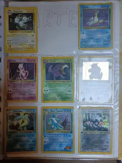 lotto carte pokemon vintage - Image 1