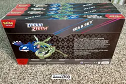 Pokemon TCG: Crown Zenith Sea and Sky Premium Collection Box - Image 2