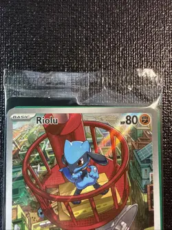 SEALED Riolu 010 Mega Evolution ETB Promo - Pokemon TCG - Image 2