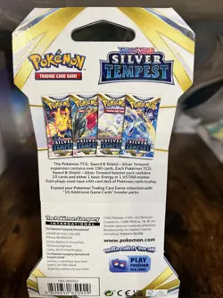 Pokemon TCG Silver Tempest Sealed Booster Pack Lucia Artwork - Image 2