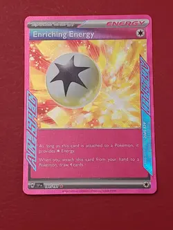 Enriching Energy 191/191 Sv08: Surging Sparks Holo Ace SPEC Rare Pokemon NM - Image 1