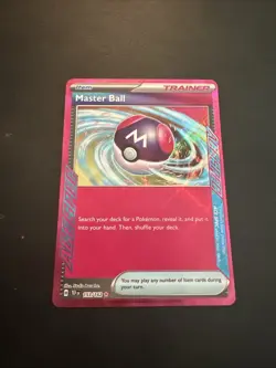 Pokemon - Temporal Forces - Master Ball ACE SPEC - 153/162 - NM - Image 1