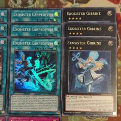 3 x Exosister Kaspitell MP23-EN257 Ultra + 15cd Super/Rare/Cmn Core YuGiOh Mint - Image 3