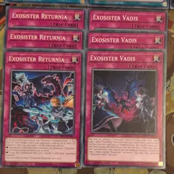 3 x Exosister Kaspitell MP23-EN257 Ultra + 15cd Super/Rare/Cmn Core YuGiOh Mint - Image 4