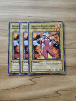 Yu-Gi-Oh! - Elemental Hero Burstinatrix 3X - Full Playset - Image 1