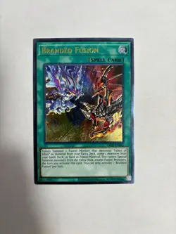 Branded Fusion (UTR) OP22-EN002 Ultimate Rare LP Yugioh FREE SHIPPING A - Image 1