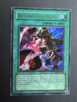Inferno Fire Blast SOD-EN042 Soul of the Duelist Unlimited LP - Image 1