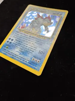 Pokemon TCG Feraligatr Neo Genesis Holo Unlimited Rare Card 4/111 LP Condition - Image 2